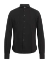 Peuterey Man Shirt Chocolate Brown Size Xxl Cotton, Elastane In Brown
