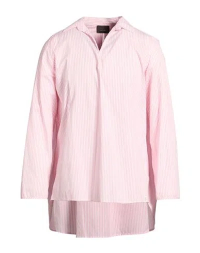 Peuterey Man Shirt Pink Size S Cotton