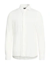 Peuterey Man Shirt White Size L Linen