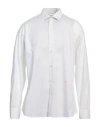 Peuterey Man Shirt White Size Xxl Cotton, Elastane