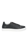 Peuterey Man Sneakers Black Size 7 Leather