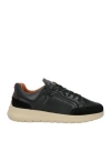 Peuterey Man Sneakers Black Size 9 Leather