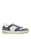 Peuterey Man Sneakers Blue Size 9 Leather