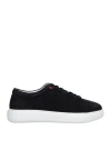 Peuterey Man Sneakers Midnight Blue Size 7 Leather
