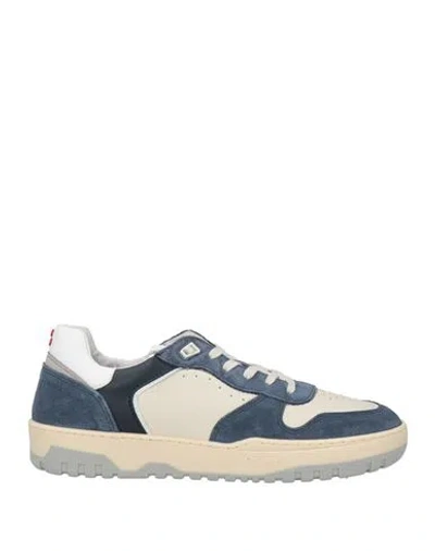 Peuterey Man Sneakers Midnight Blue Size 9 Leather