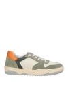 Peuterey Man Sneakers Sage Green Size 9 Leather