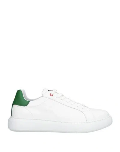 Peuterey Man Sneakers White Size 12 Leather