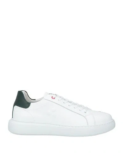 Peuterey Man Sneakers White Size 9 Leather