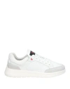 Peuterey Man Sneakers White Size 9 Leather, Textile Fibers
