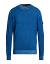 Peuterey Man Sweater Blue Size S Cotton
