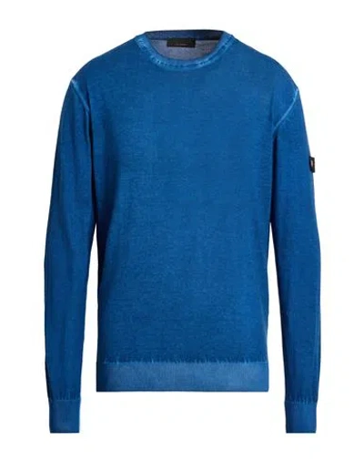 Peuterey Man Sweater Blue Size S Cotton