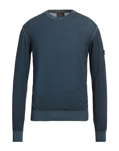 Peuterey Man Sweater Blue Size Xl Cotton