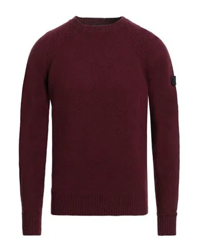 Peuterey Man Sweater Burgundy Size 3xl Wool, Polyamide