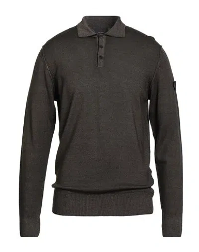 Peuterey Man Sweater Dark Brown Size Xxl Wool