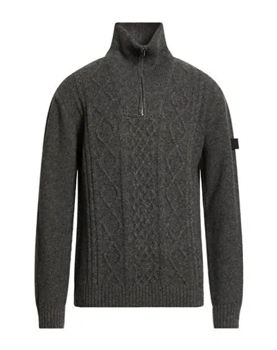 Peuterey Man Sweater Grey Size L Virgin Wool In Gray