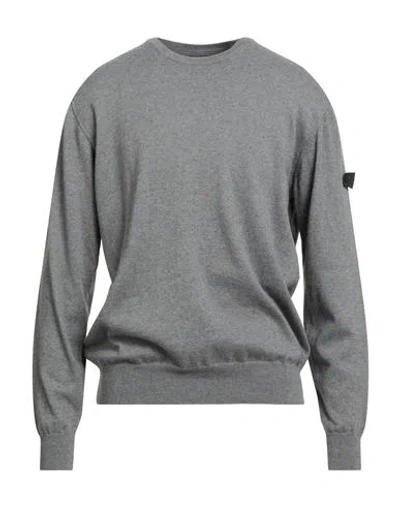 Peuterey Man Sweater Grey Size Xxl Cotton, Wool