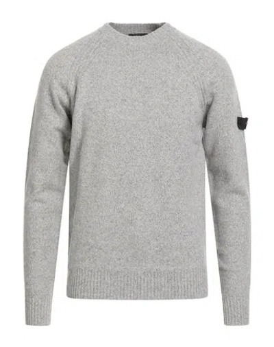 Peuterey Man Sweater Grey Size Xxl Wool, Polyamide
