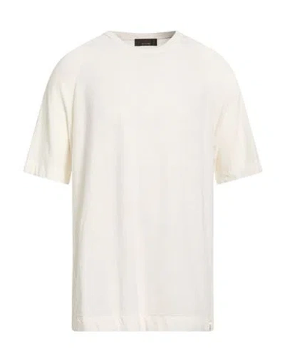 Peuterey Man Sweater Ivory Size 3xl Cotton, Polyamide In White