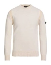 Peuterey Man Sweater Ivory Size Xxl Wool, Polyamide
