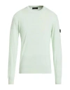 Peuterey Man Sweater Light Green Size Xxl Cotton