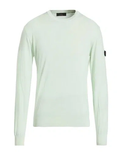 Peuterey Man Sweater Light Green Size Xxl Cotton