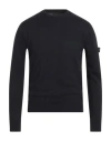 Peuterey Man Sweater Midnight Blue Size S Cotton, Wool