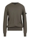 Peuterey Man Sweater Military Green Size 3xl Cotton, Wool