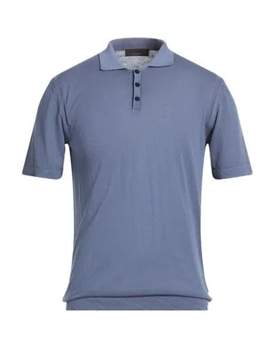 Peuterey Man Sweater Slate Blue Size Xl Cotton