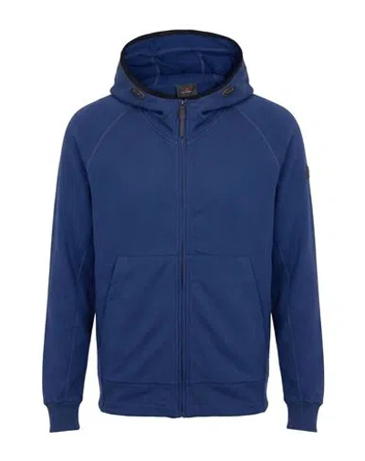 Peuterey Man Sweatshirt Midnight Blue Size M Cotton