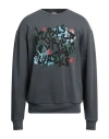 Peuterey Man Sweatshirt Navy Size M Cotton, Polyester In Navy Blue