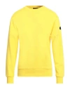 Peuterey Man Sweatshirt Yellow Size M Cotton, Polyester