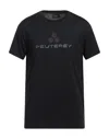 Peuterey Man T-shirt Black Size 3xl Cotton