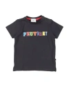 Peuterey Toddler Boy T-shirt Navy Size 5 Cotton, Elastane
