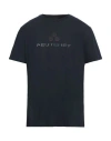Peuterey Man T-shirt Black Size 3xl Cotton In Navy