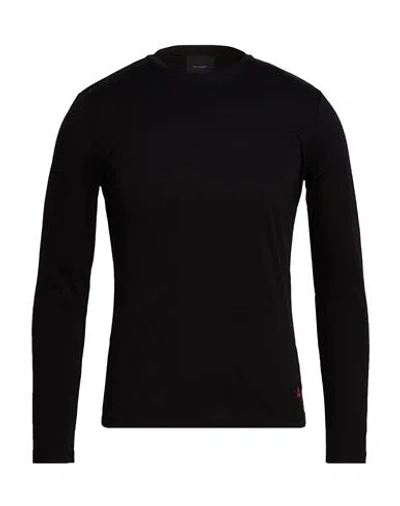 Peuterey Man T-shirt Black Size Xs Cotton