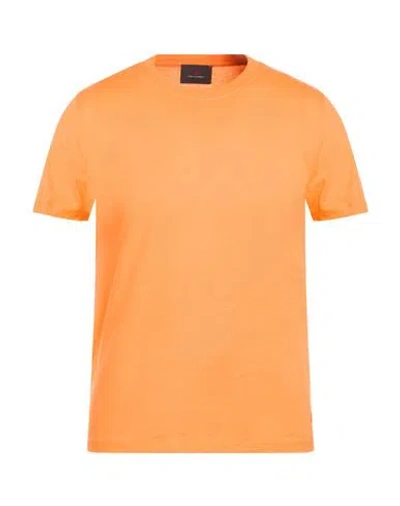 Peuterey Man T-shirt Orange Size 3xl Cotton