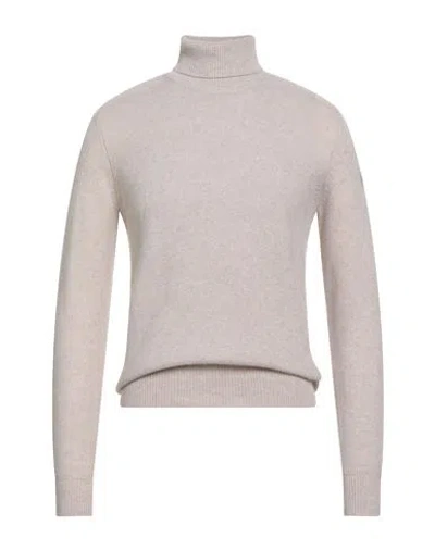 Peuterey Man Turtleneck Beige Size Xxl Wool, Polyamide In Neutral