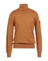 Peuterey Man Turtleneck Camel Size Xxl Wool