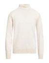 Peuterey Man Turtleneck Ivory Size Xxl Wool, Polyamide