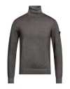 Peuterey Man Turtleneck Lead Size Xxl Wool In Grey