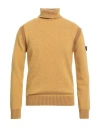 Peuterey Man Turtleneck Marigold Size Xl Wool, Polyamide