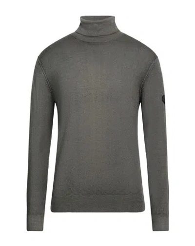 Peuterey Man Turtleneck Military Green Size L Wool