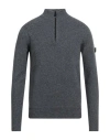 Peuterey Man Turtleneck Navy Size 3xl Wool, Polyamide