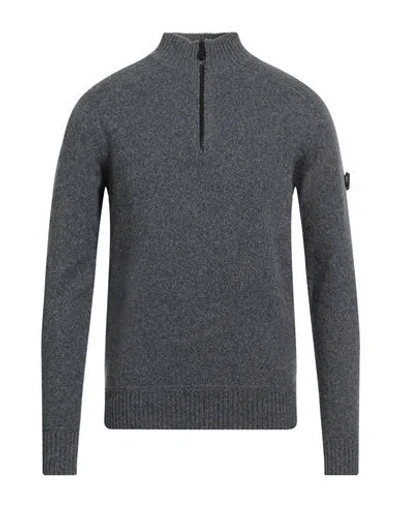 Peuterey Man Turtleneck Navy Size 3xl Wool, Polyamide