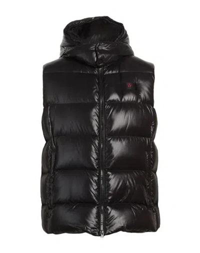 Peuterey Man Vest Black Size M Polyamide