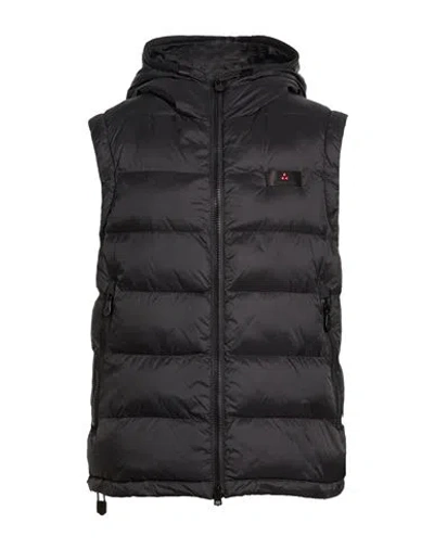 Peuterey Man Vest Black Size S Polyamide