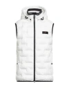 Peuterey Man Vest White Size M Polyester, Elastane In Gray