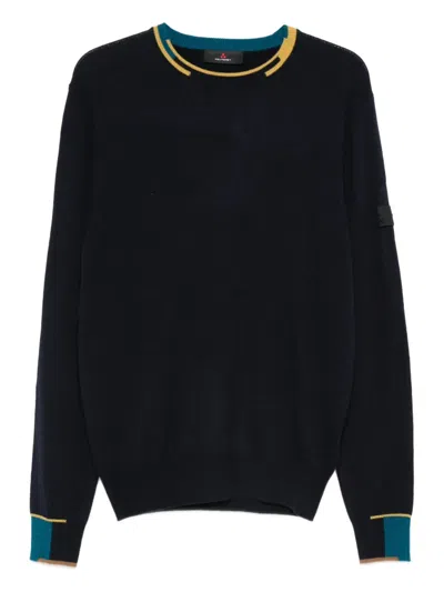 Peuterey Marlon 04 Crew Neck Sweater In Blue