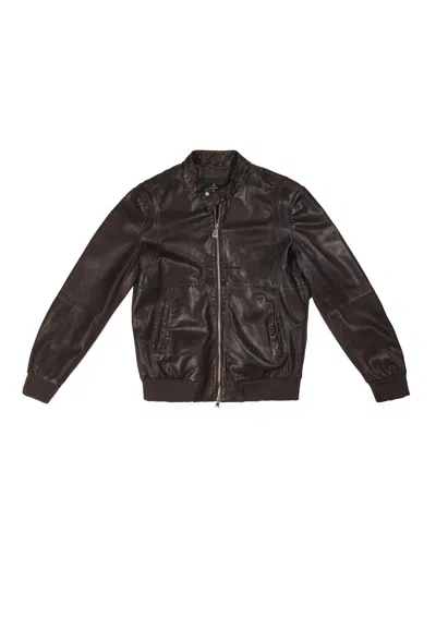 Peuterey Men's Jacket  Ppt 807 Ner In Brown