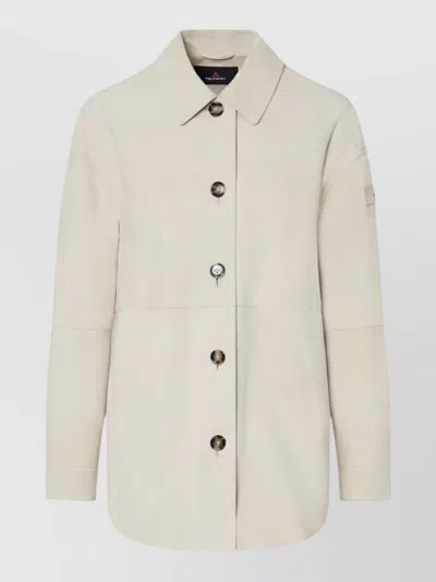 Peuterey Mens Blazer Jacket Chest Pocket Design In Neutral